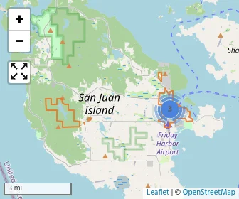 Area schools map